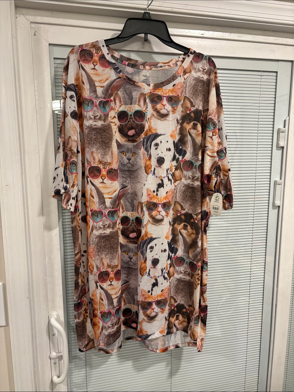 Secret Treasures Multicolor Pet Portrait Tunic